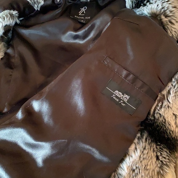 Rachel Zoe Faux Fur Vest Sz Sm - Picture 11 of 14